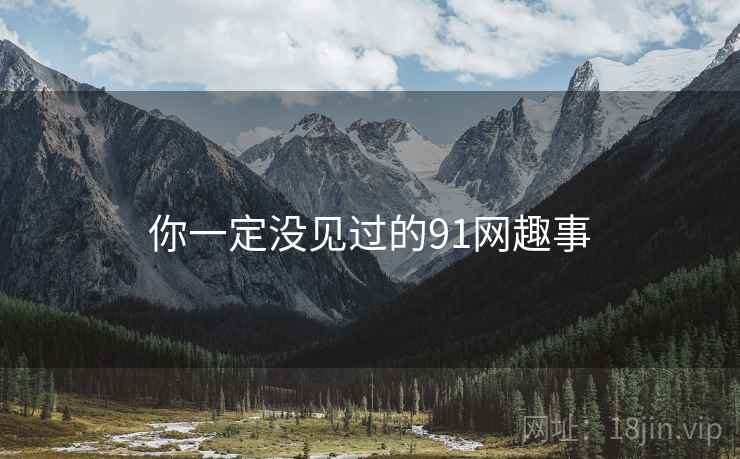 你一定没见过的91网趣事  第2张