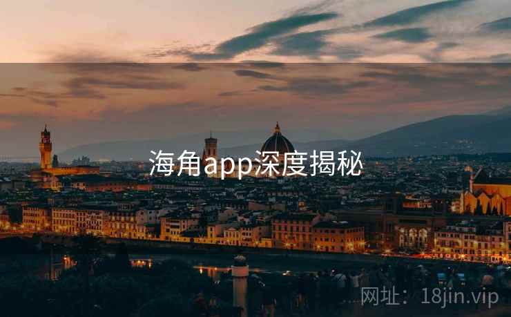 海角app深度揭秘